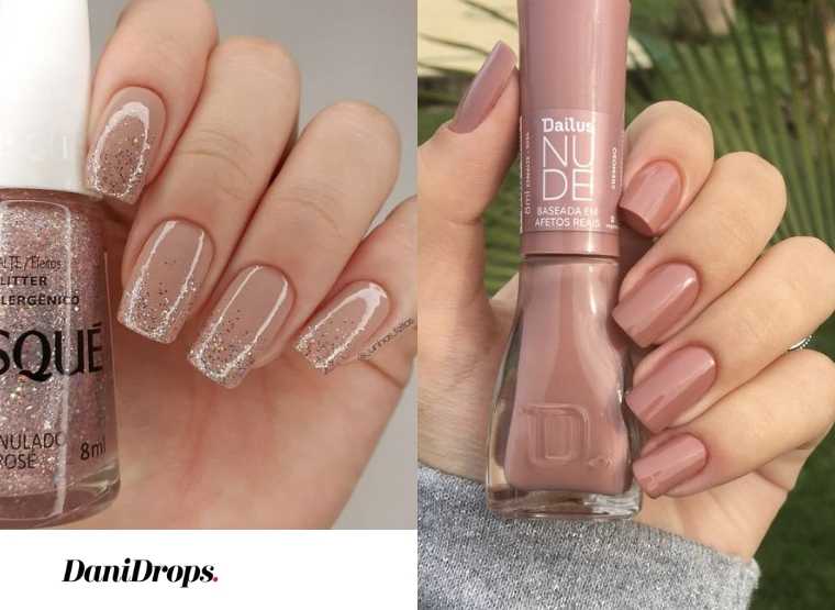 Nail Decorated Nude 2023 See More Than 60 Models Of Nude Nails For