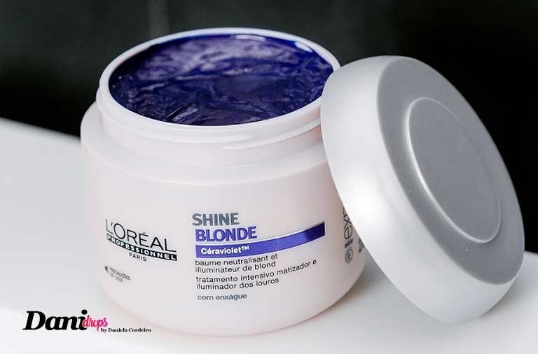 Shine blond tinting mask from loreal