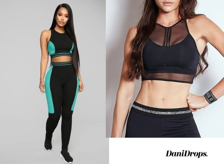 Top Cropped Fitness Fashion - Fitness Fashion Trend 2022: What are the Fitness Clothing Trends, 34 Cut Type Inspirations and Tips