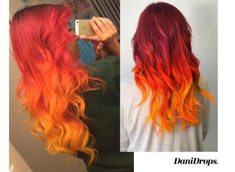 Fire Red Hair - Fire Hair