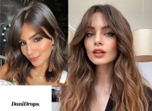 corte de pelo con flequillo