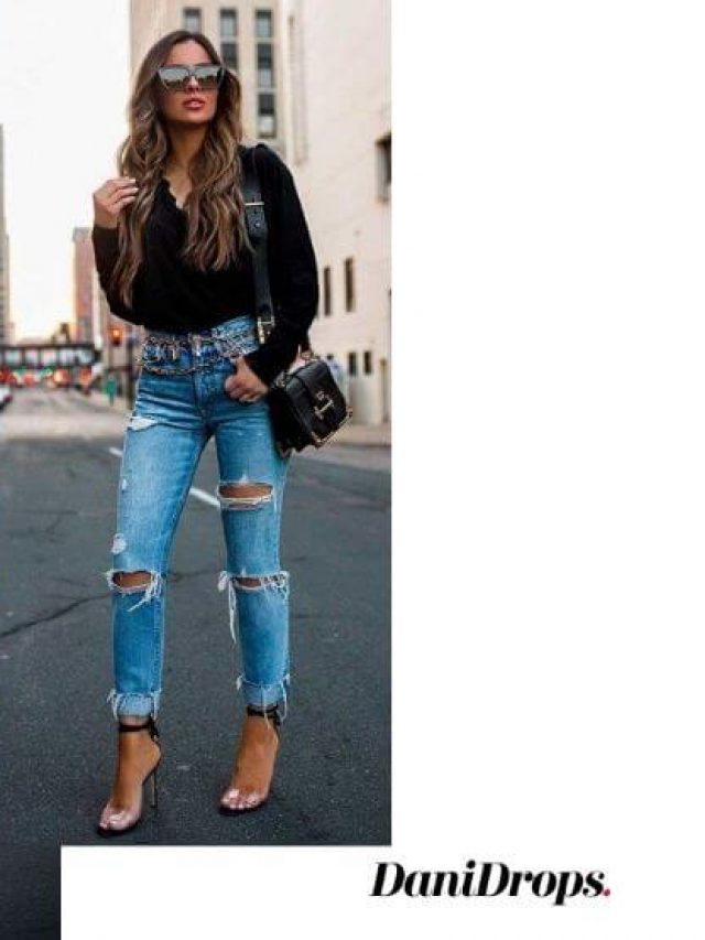 Ripped Jeans Outfit