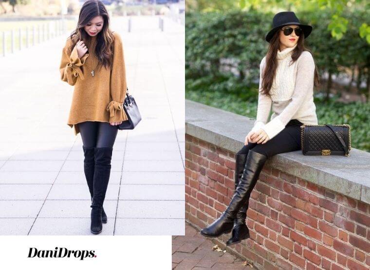 Legging with boots