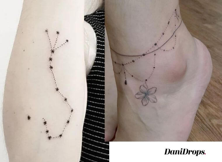dotted tattoo