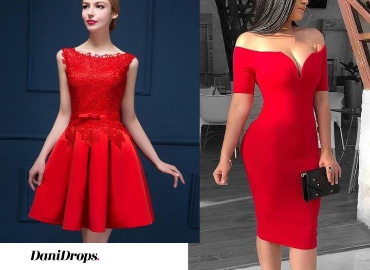 vestidos rojos