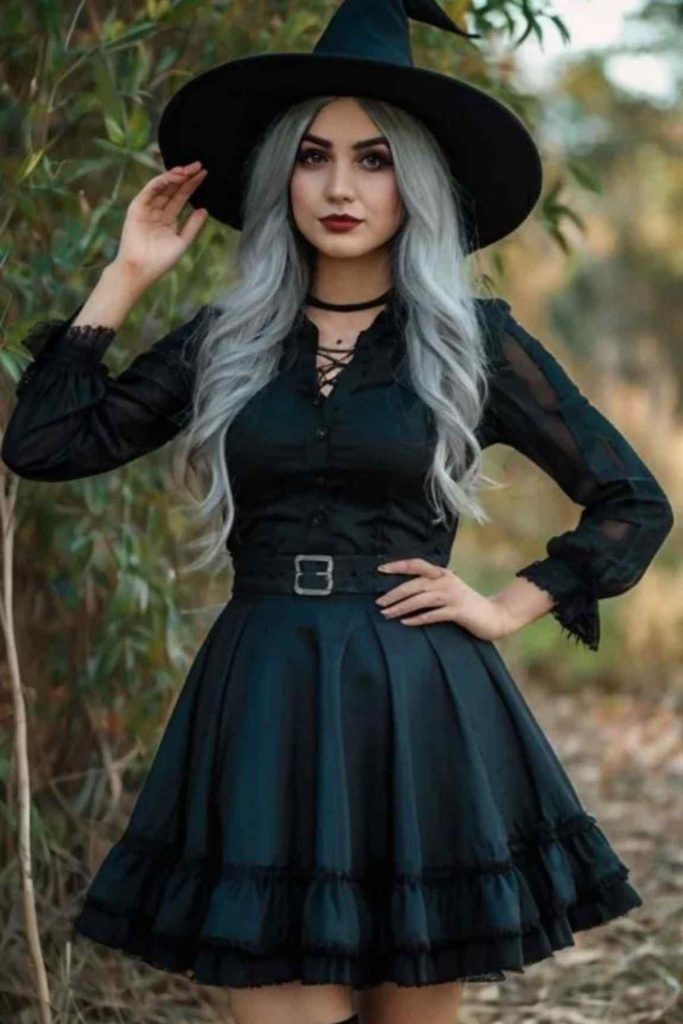 Costume da strega di Halloween 1 Costume da strega di Halloween