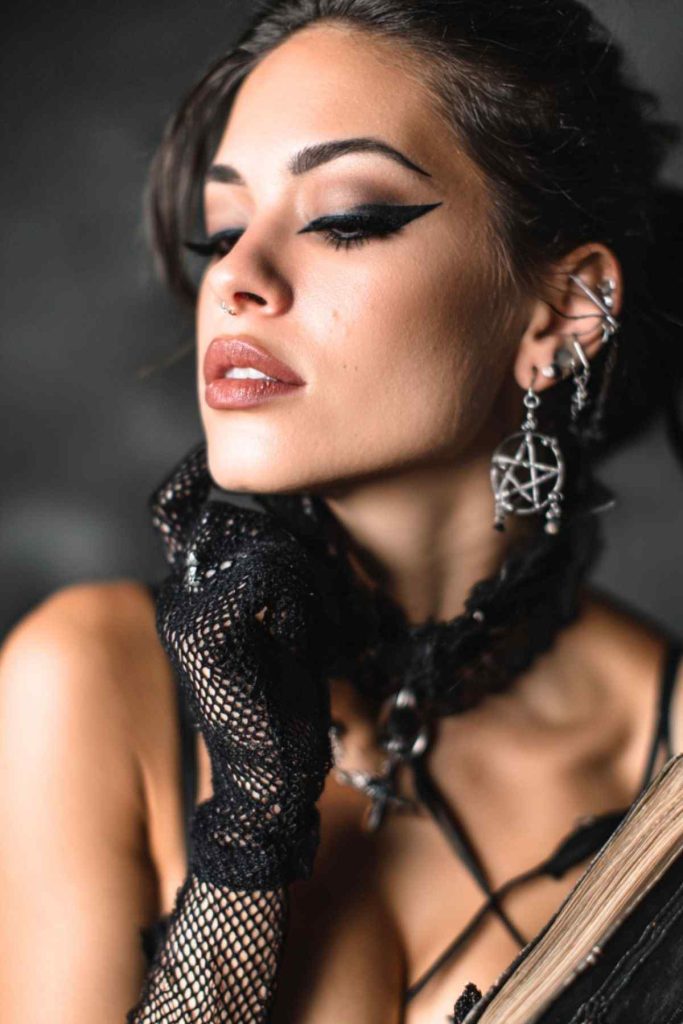 Trucco gotico per Halloween Trucco gotico per Halloween