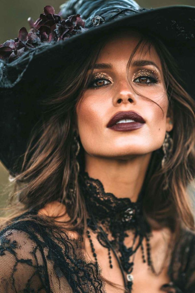 Trucco da strega per Halloween Trucco da strega per Halloween