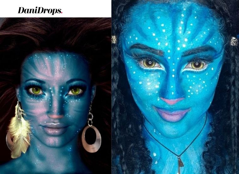 Maquiagem para o Halloween de Avatar