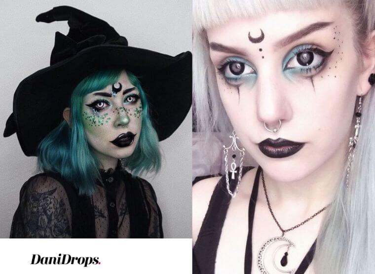 Maquiagem para o Halloween de Bruxa