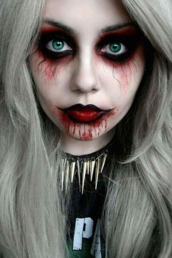 Trucco di Halloween da zombie 1 Trucco per Halloween da zombi