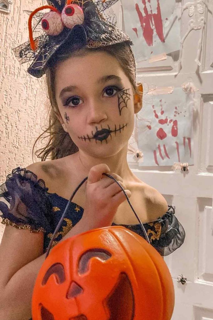 Trucco di Halloween per bambini Trucco di Halloween per bambini