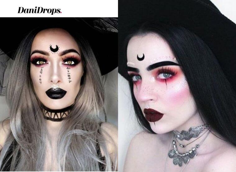 Maquiagem para o Halloween de Bruxa