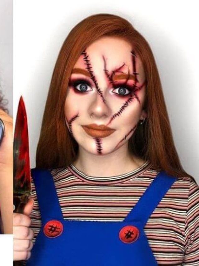 Tendência de Maquiagem para Halloween 2022.