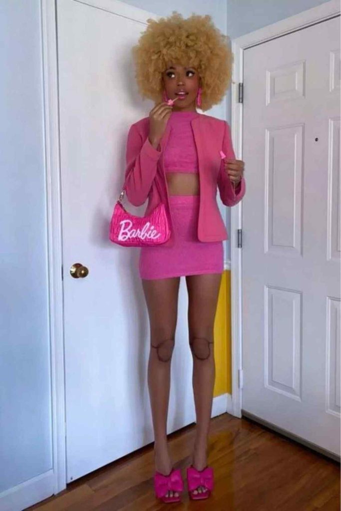 costume da barbie Costume di Halloween di Barbie