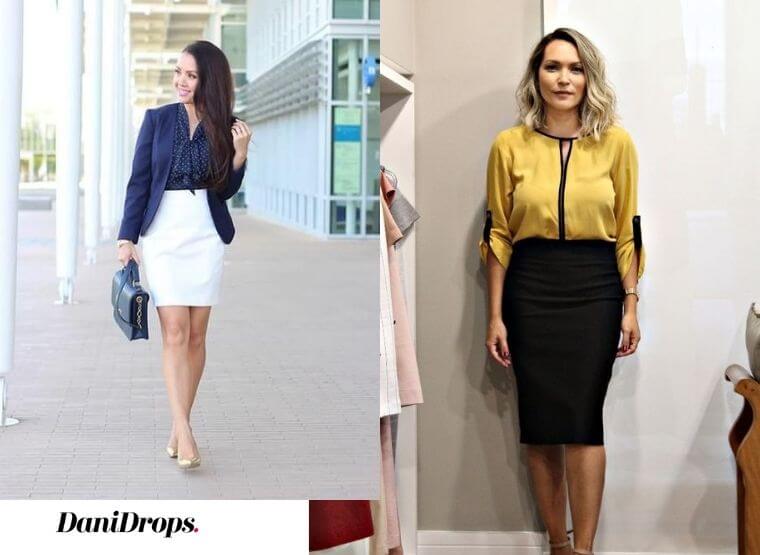 Executive looks with skirt