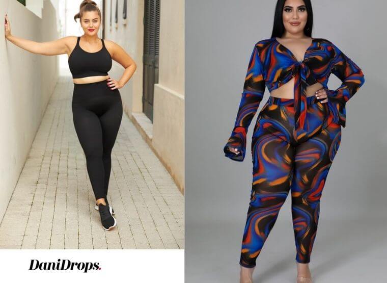 plus size fashion trends plus size legging - Plus Size Fashion Trends for 2022 – See 196 plus size clothing models for you to create your look