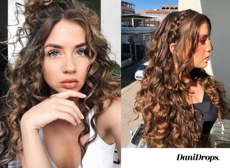 Hairstyle for Wavy Curly Hair