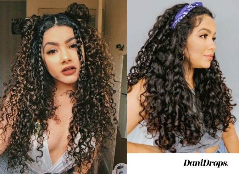 Hairstyle for Curly Teen Hair