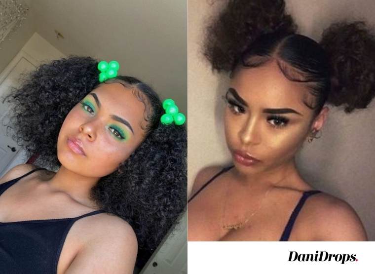 Baddie Hairstyle for Curly Hair