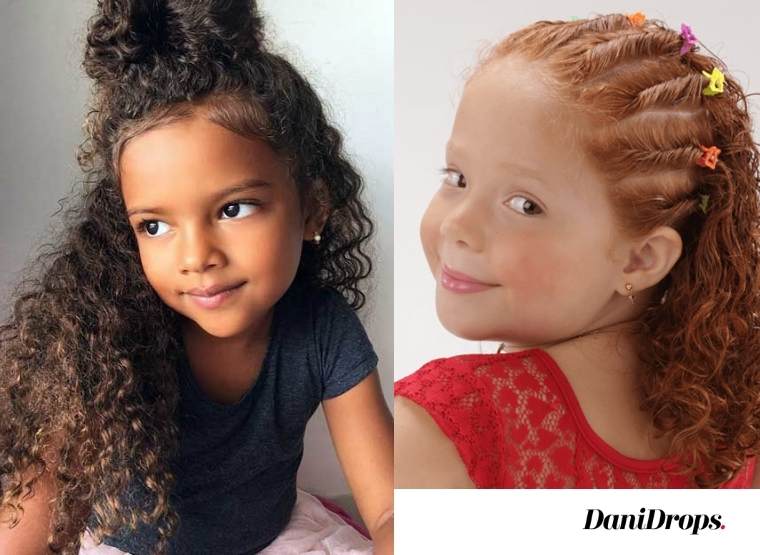 Hairstyle for Children's Curly Hair