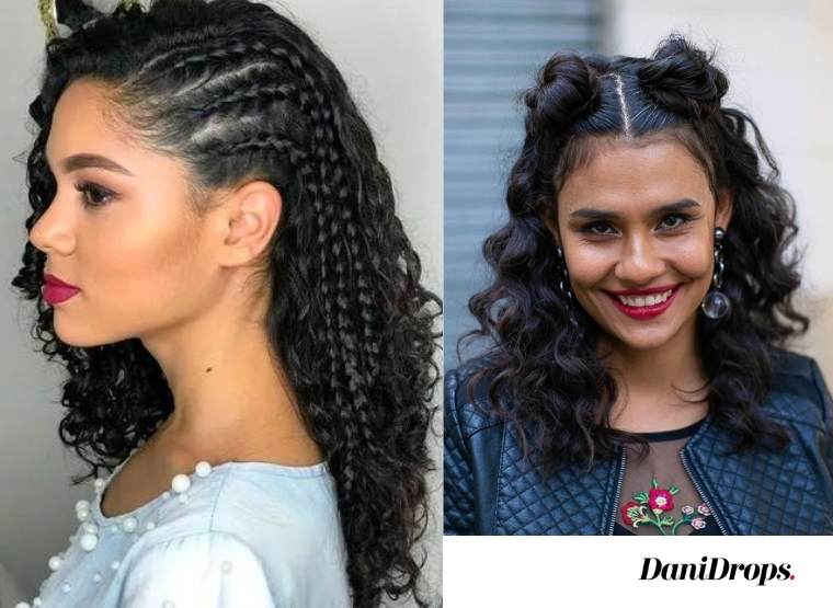 Hairstyle for Simple Curly Hair