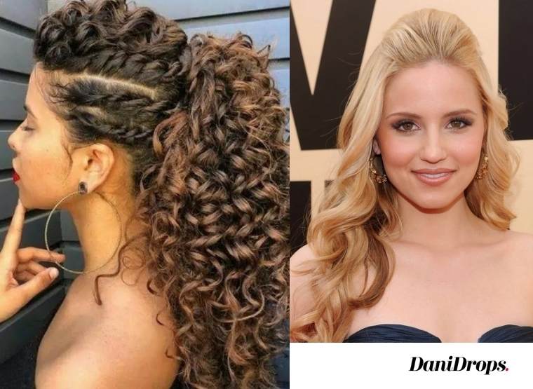 Hairstyle for Curly Hair for Ballad