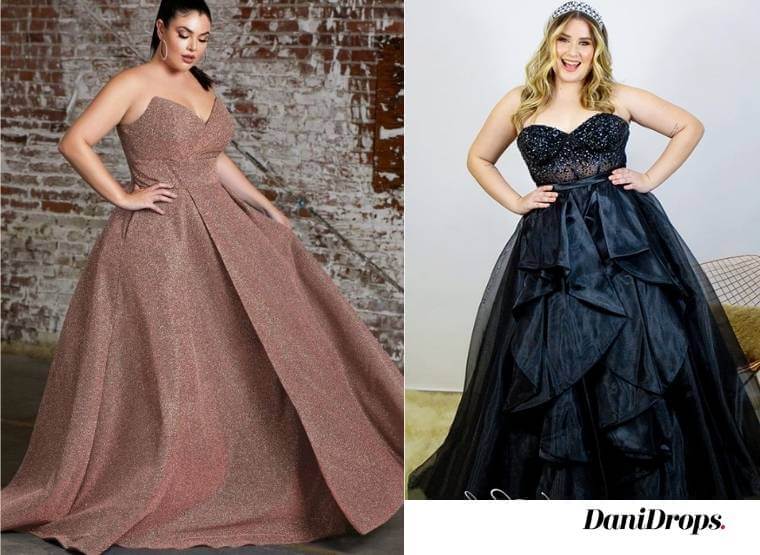 Plus size deb outlet dresses