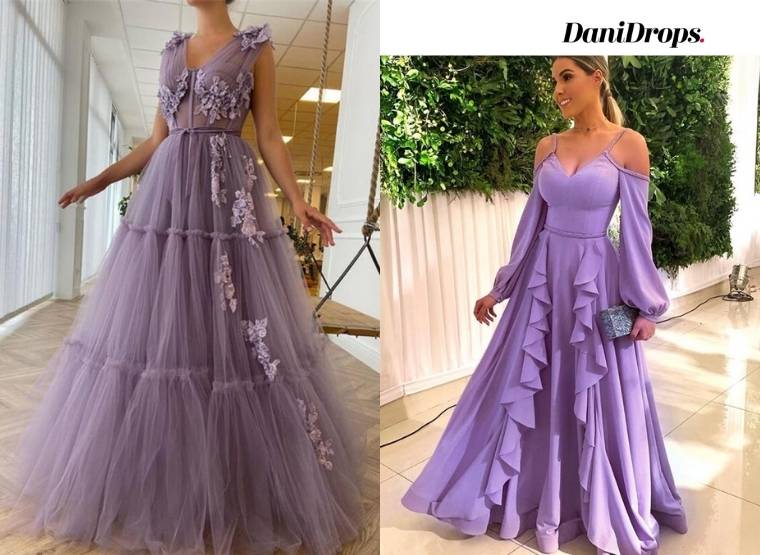Lavender Godmother Dress