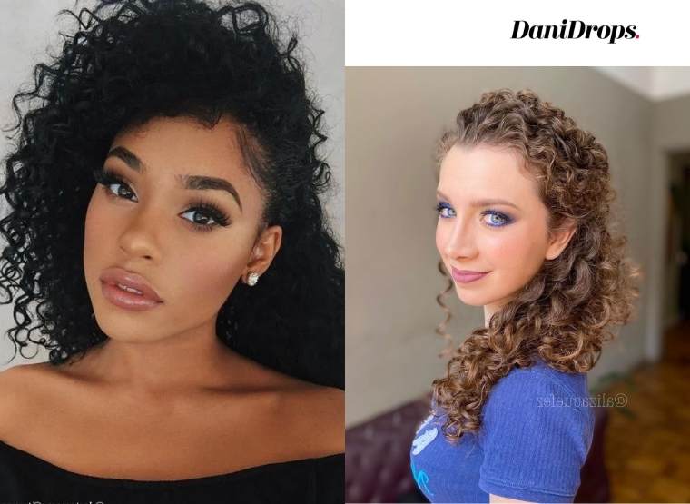 Hairstyle for Elegant Curly Hair