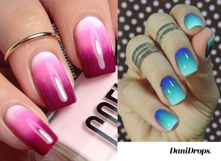 Nail Decorated Ombre