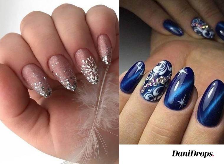 long nails decorated 