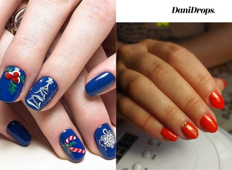 Inspiration for decorated short nails