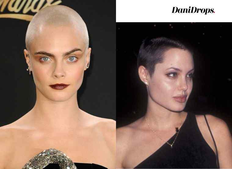Cara Delevingne and Angelina Jolie