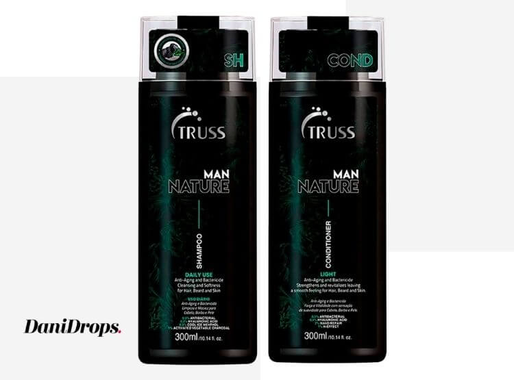 Truss Man Nature Shampoo 300ml + Condicionador 300ml