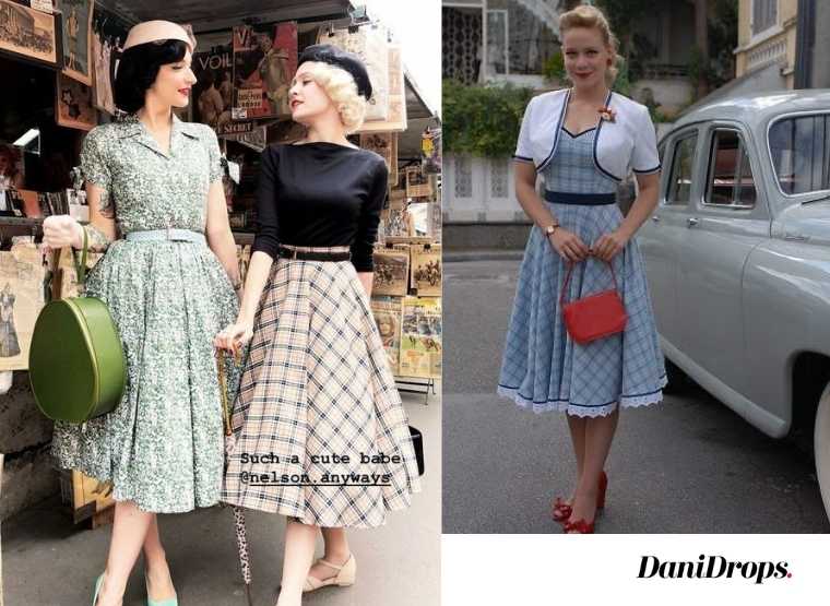 Vestidos anos 50 para quem ainda é fã do estilo antigo de roupas. Acesse  também nosso blog com mais modelos. roupadep…
