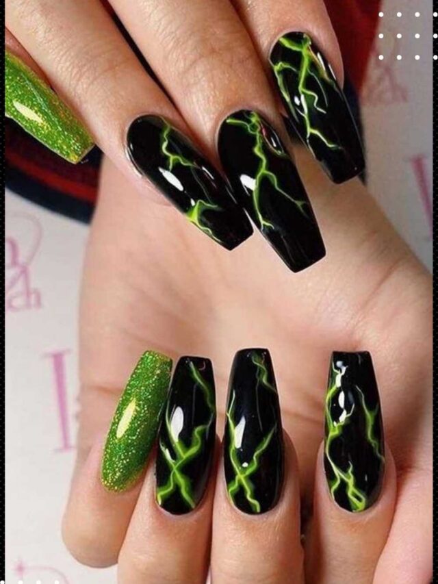 Tendencia de uñas decoradas en verde: ¡para que te inspires y uses tu creatividad!