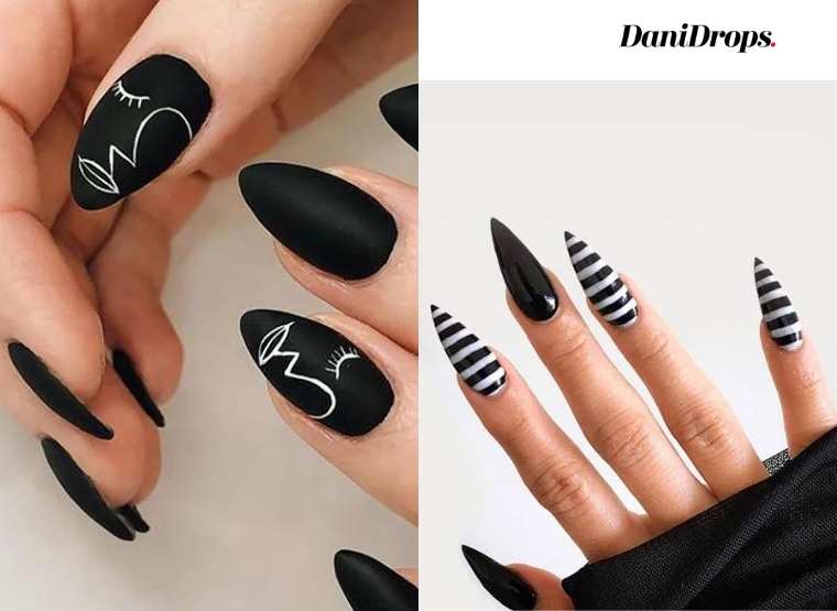 Uñas decoradas negro: vea más de 130 de inspiración en uñas en negro