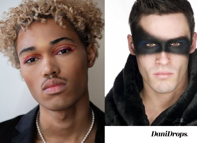 maquiagem de carnaval para homens