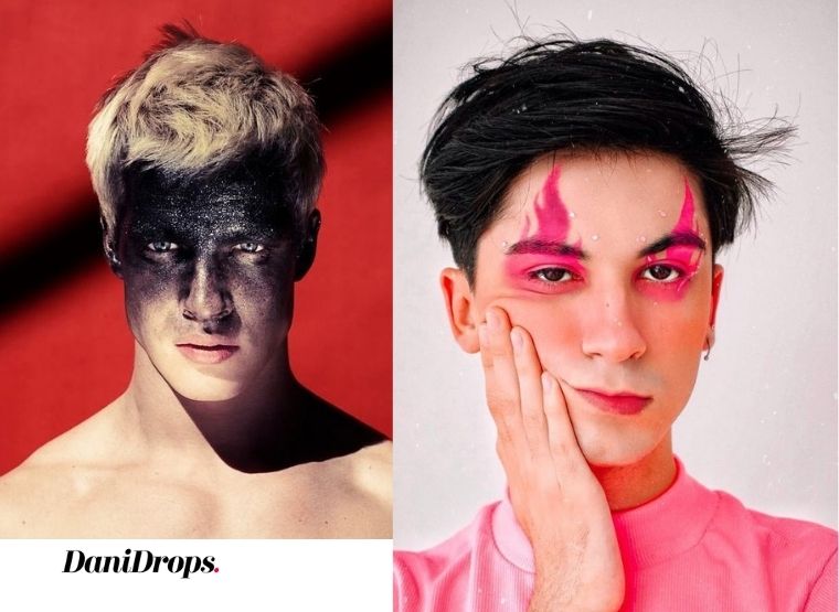 maquiagem de carnaval para homens
