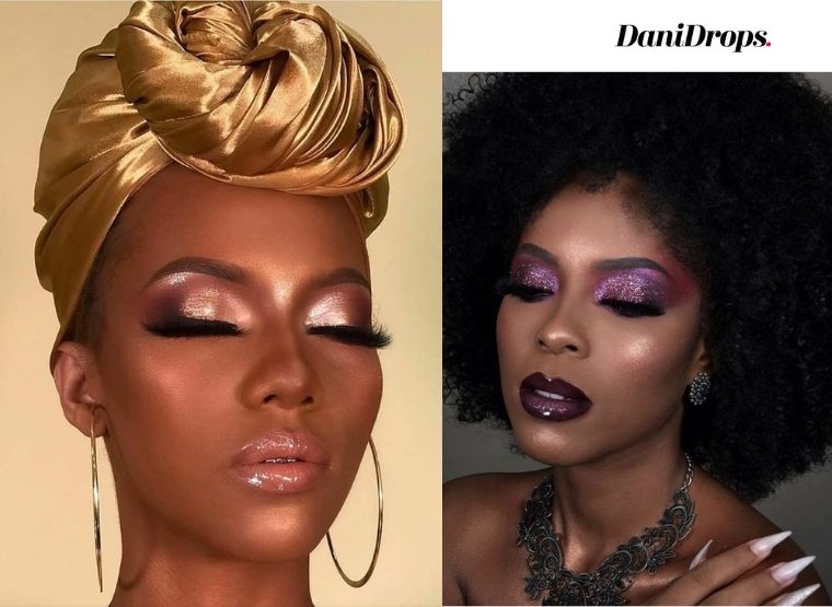 maquillage de carnaval pour les femmes noires