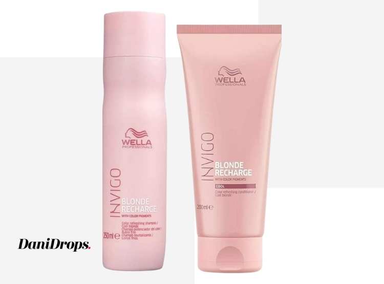 Wella Invigo Blonde Recharge Shampoo and Conditioner Kit 