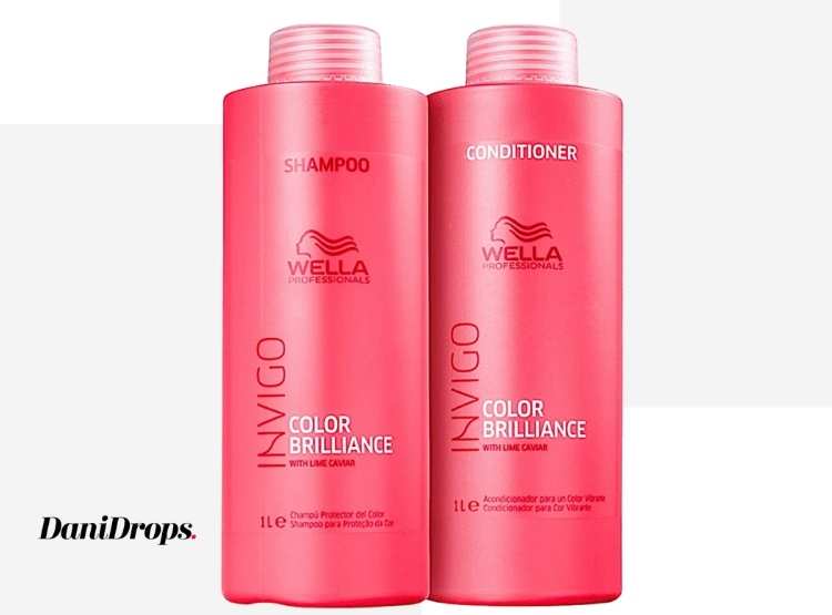 Wella Invigo Collor Brilliance Invigo Shampoo and Conditioner Kit 