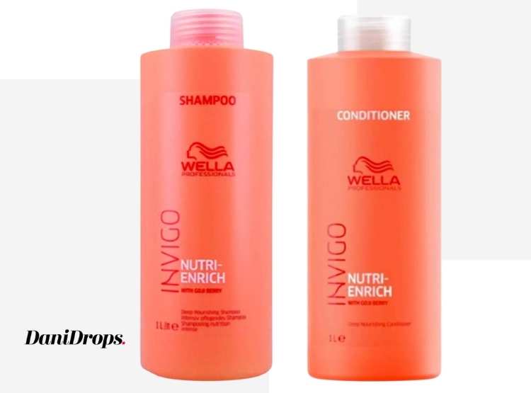 Wella Nutri Enrich Invigo Shampoo and Conditioner Kit 