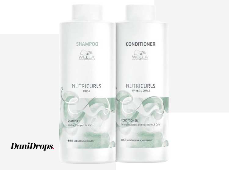 Wella Nutricurls Micellar Conditioner Shampoo and Conditioner Kit