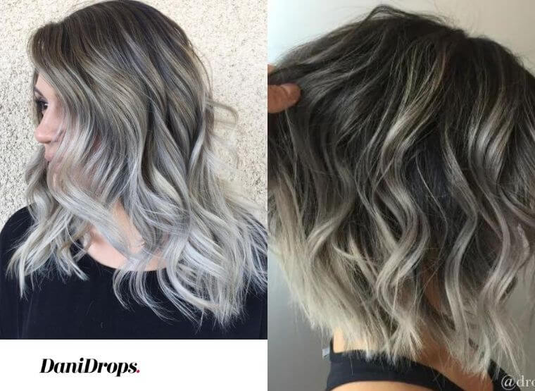 hair with highlights 