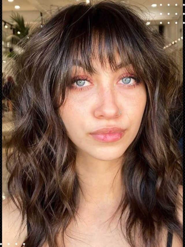 10 haircuts that go with bangs