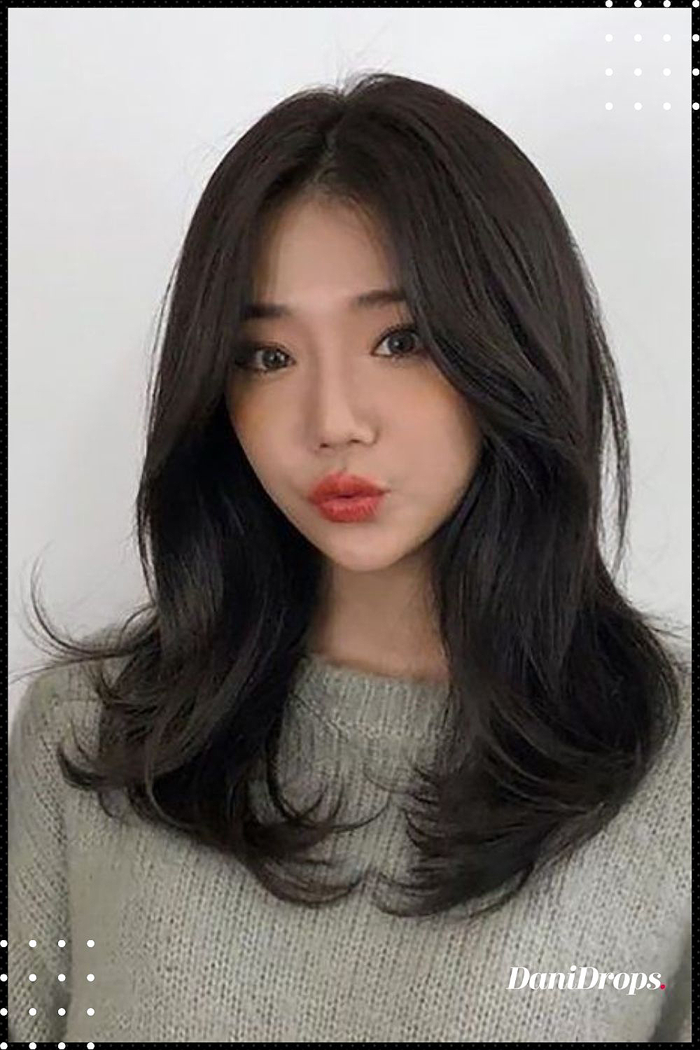 Coupe Coréenne Femme Mi Long Coupe de cheveux longue coréenne - 10 coupes de cheveux que vous allez  adorer