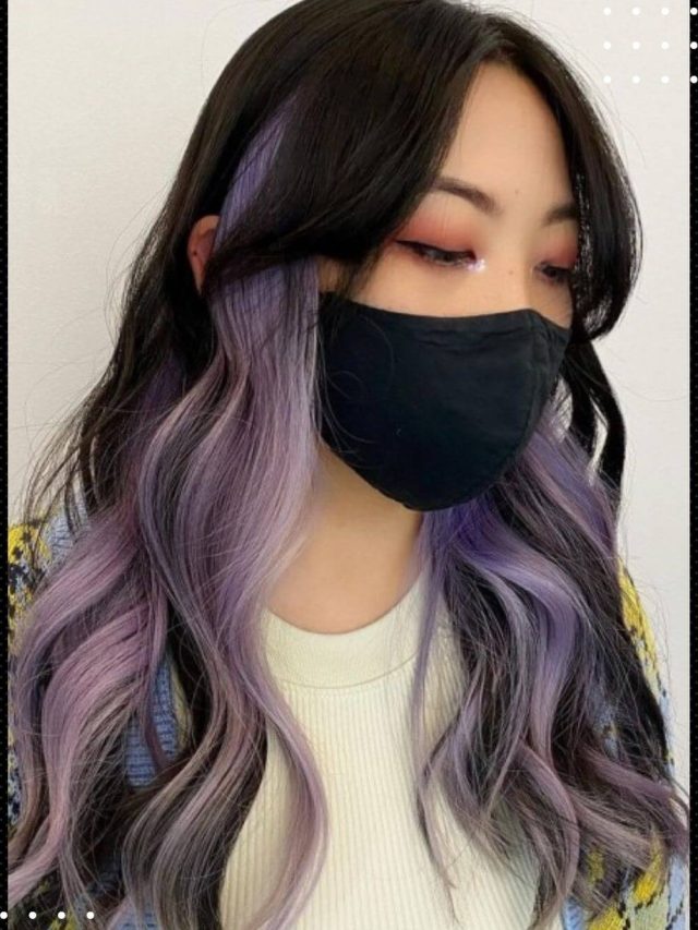 Purple Highlights: Add a touch of boldness and style to your look!