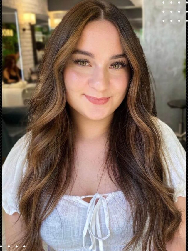 10 tendências de cabelo parcialmente com balayage